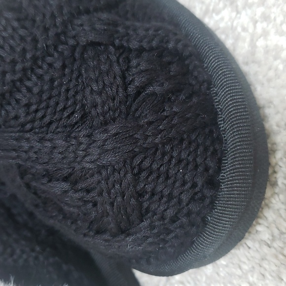 COPY - Black purl hard bottom slippers corkys NIB Size 6,7,8,9 And 10 - Picture 7 of 8